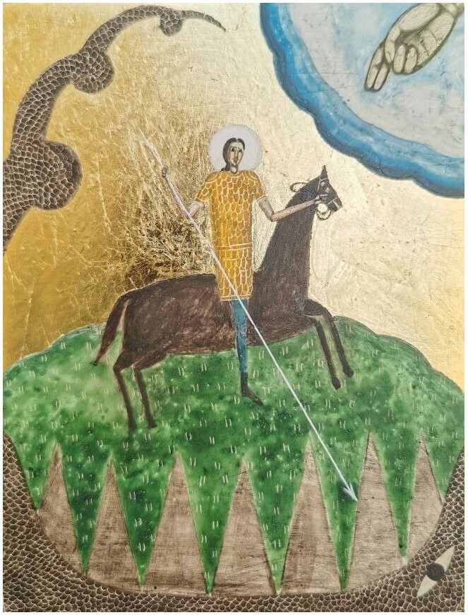 Natalya Rusetska &quot;St George slaying the dragon&quot;