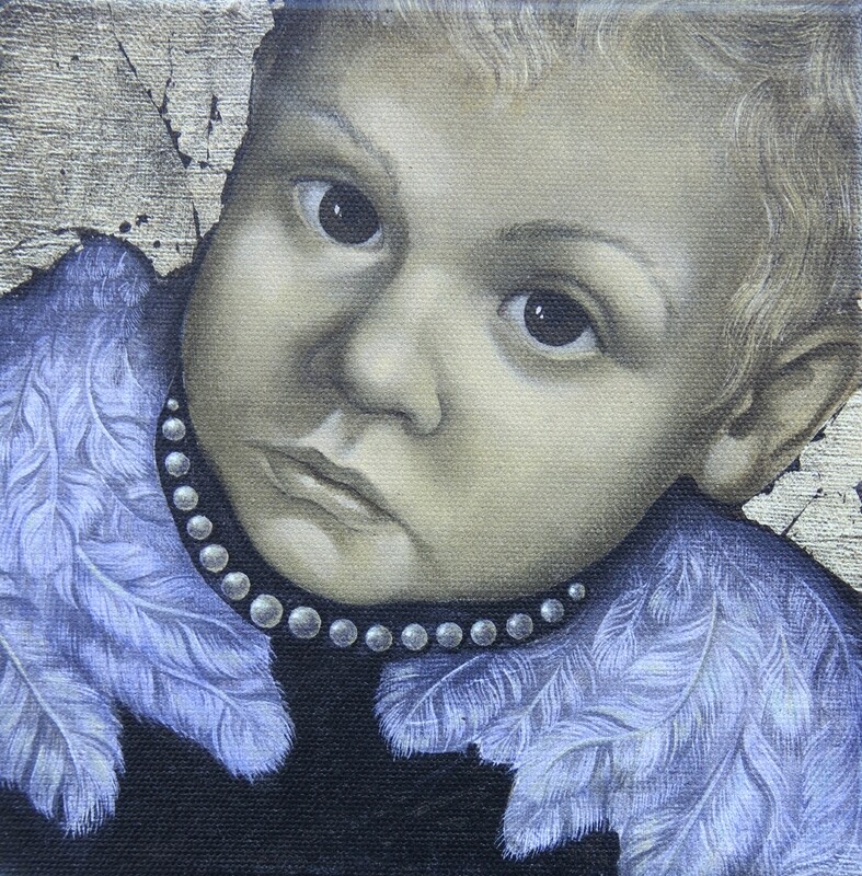 Olga Kovtun &quot;Angel&quot; Print on canvas