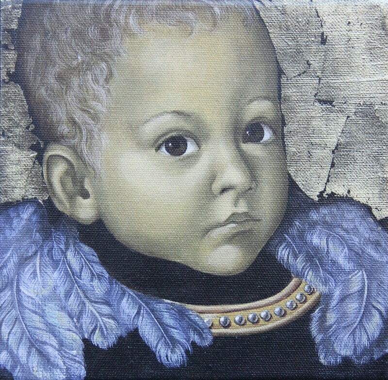 Olga Kovtun &quot;Angel&quot; Print on canvas