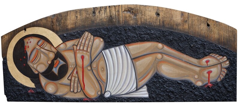 Roman Zilinko &quot;Christ being laid in the tomb&quot;