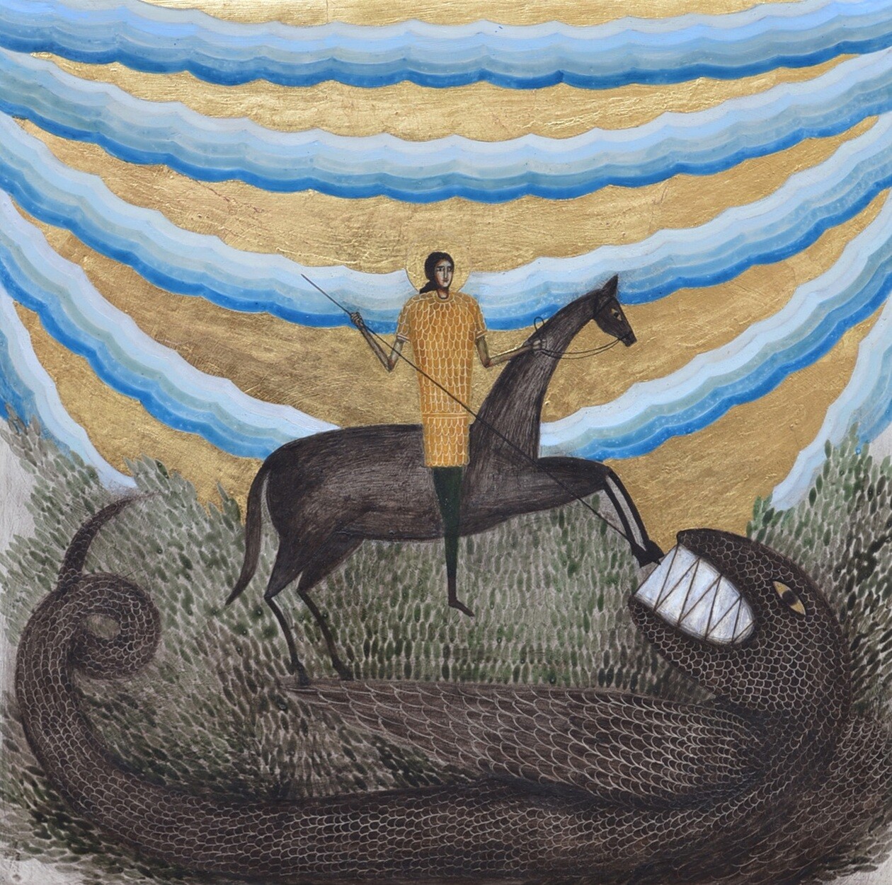 Natalya Rusetska &quot;St George slaying the dragon&quot;