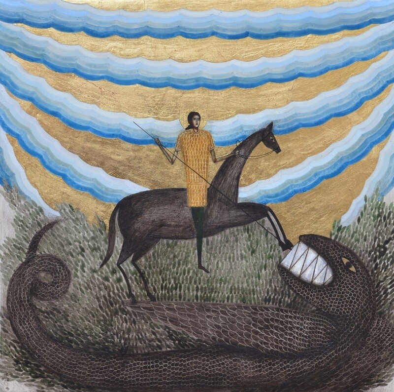 Natalya Rusetska &quot;St George slaying the dragon&quot;