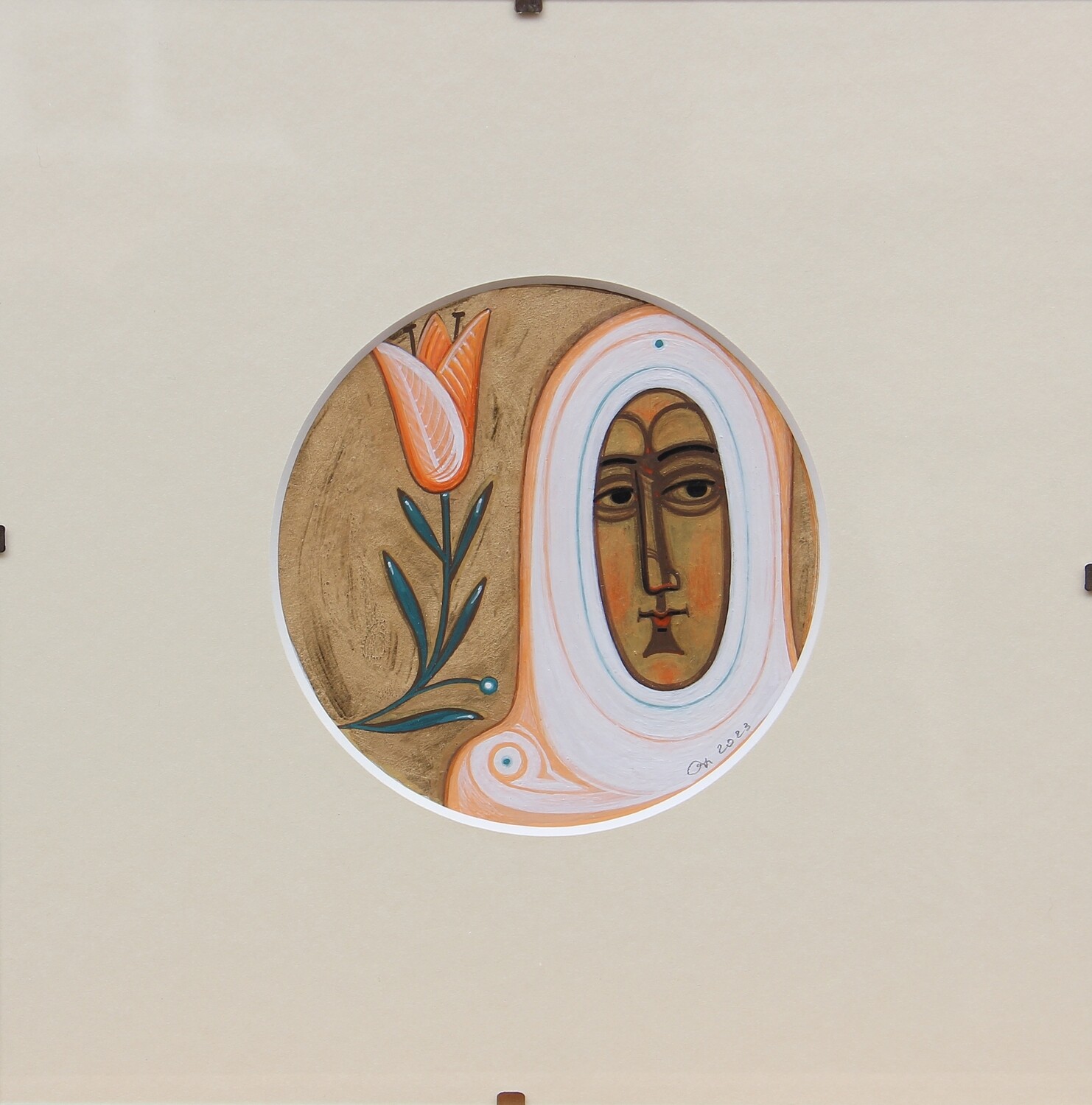 Olya Kravchenko &quot;Mother of God “The Unfading Flower&quot;