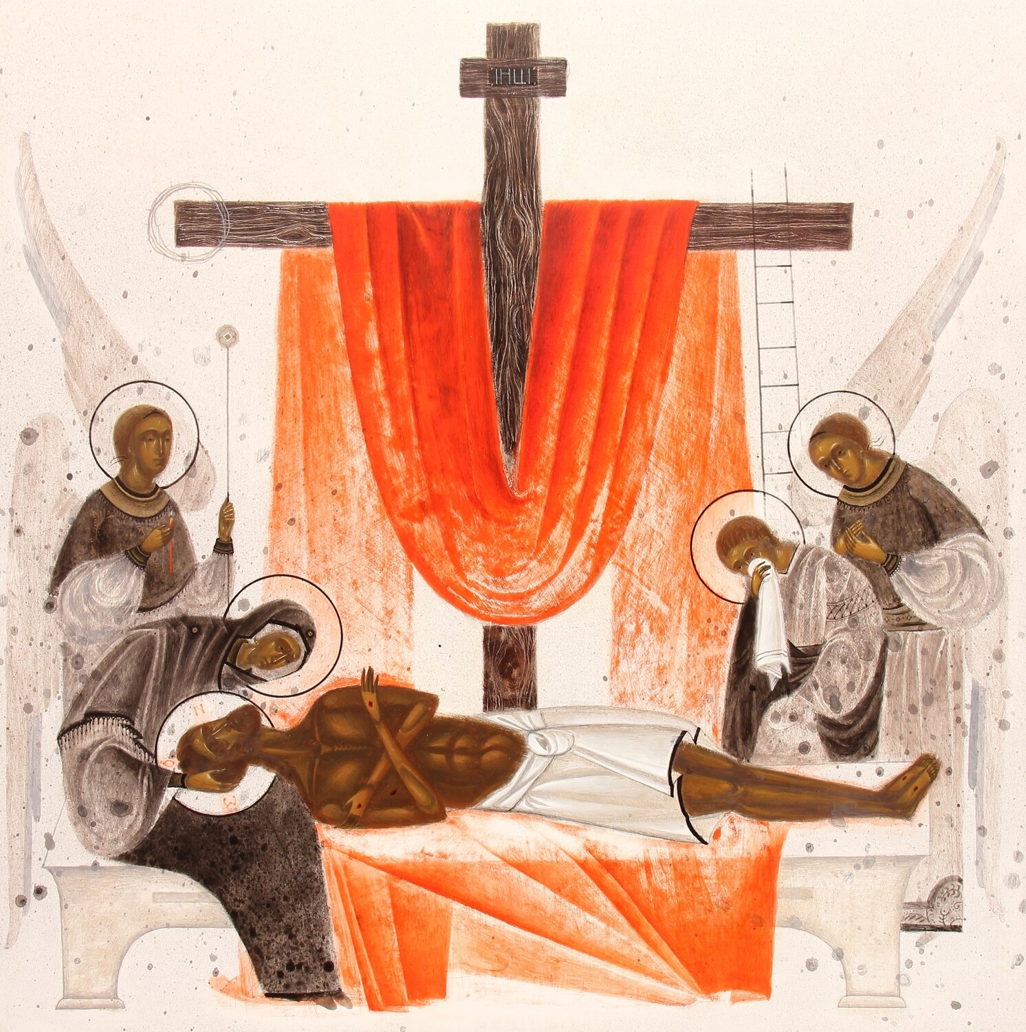 Alina Hrubets &quot;Jesus is laid in the tomb&quot;