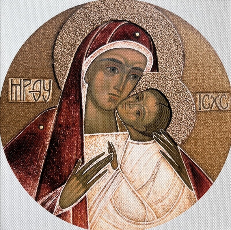 Khrystyna Yatsyniak &quot;Nativity&quot; Print on canvas