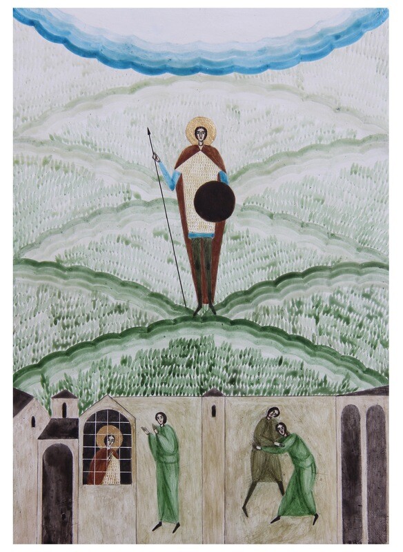 Natalya Rusetska &quot;Saint Demetrius&quot;