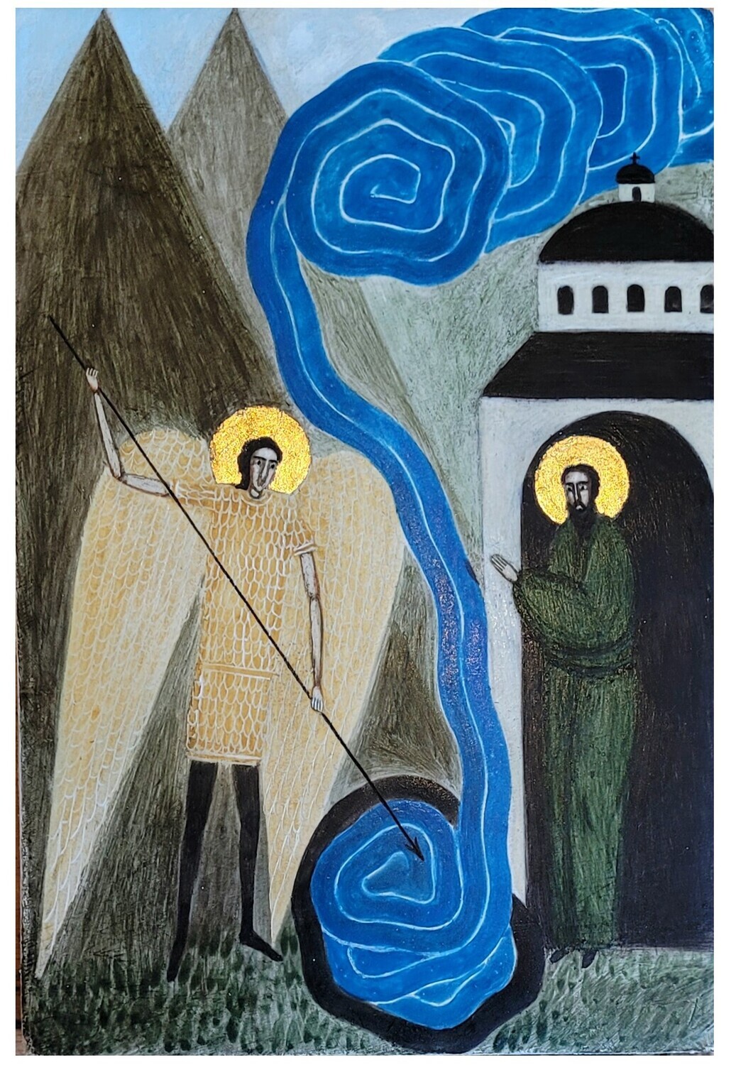 Natalya Rusetska &quot;The Miracle of St Michael at Chonae&quot;