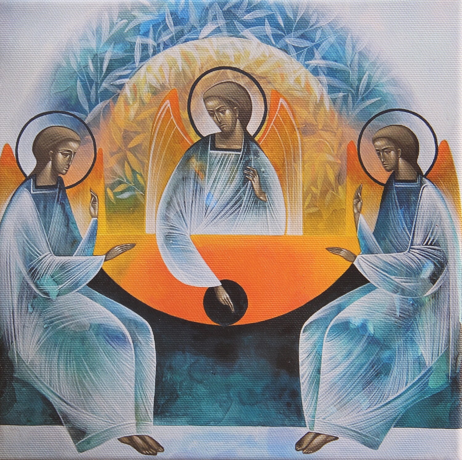 Kateryna Shadrina &quot;Trinity&quot; Print on canvas