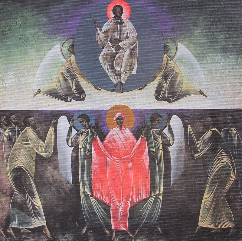 Kateryna Shadrina &quot;Ascension&quot; Print on canvas