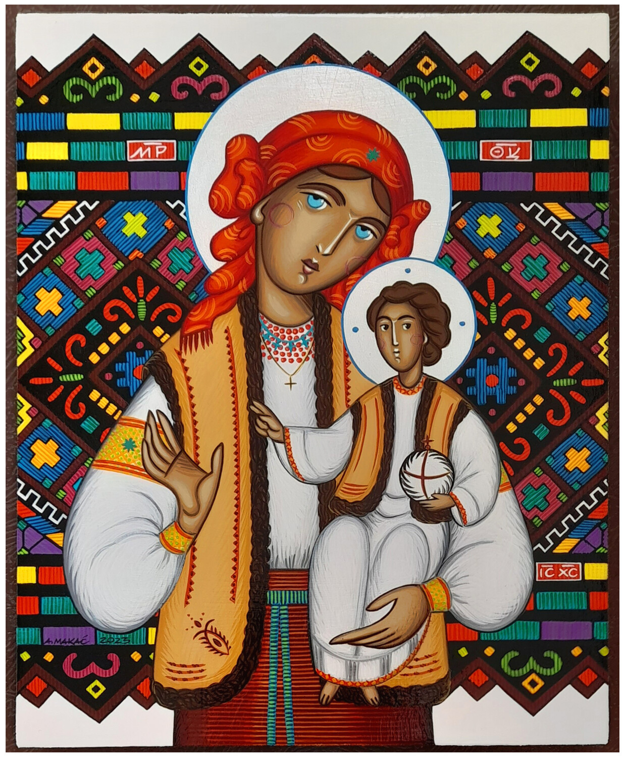 Anna Makać &quot;Hutsul Mother of God&quot;