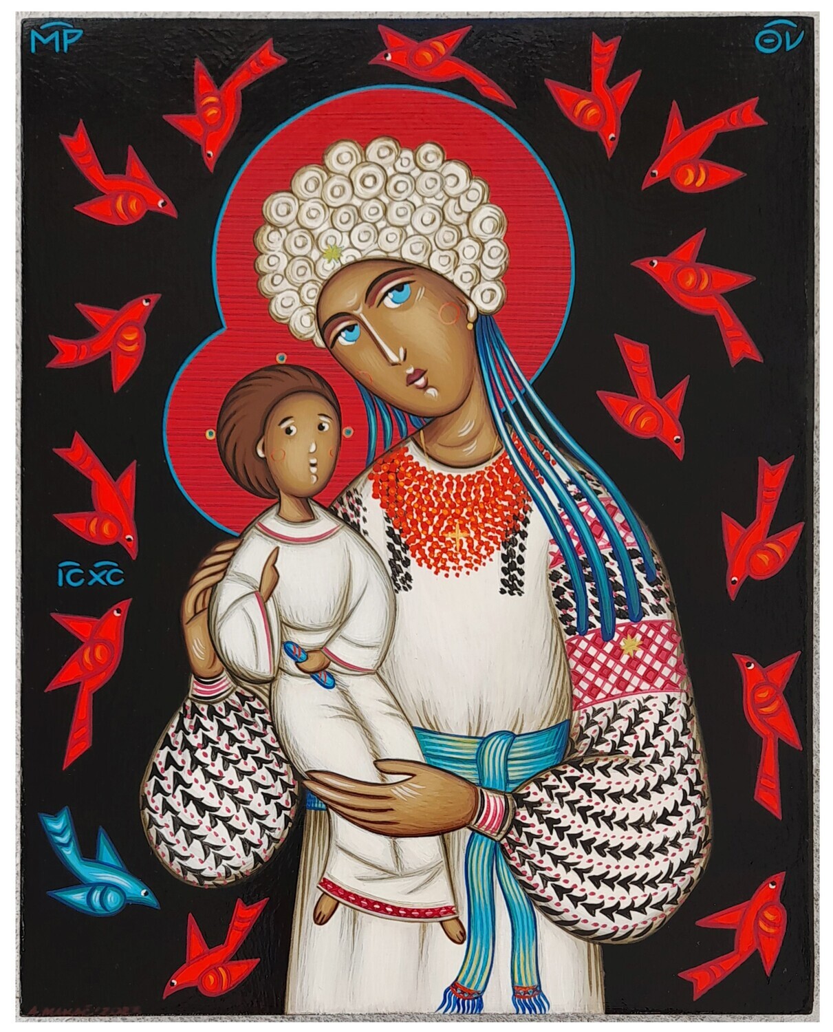 Anna Makać &quot;Ukrainian Mother of God&quot;