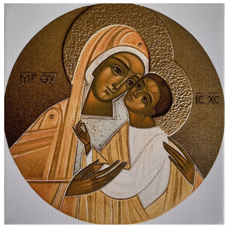 Khrystyna Yatsyniak &quot;Mother of God&quot; Print on canvas