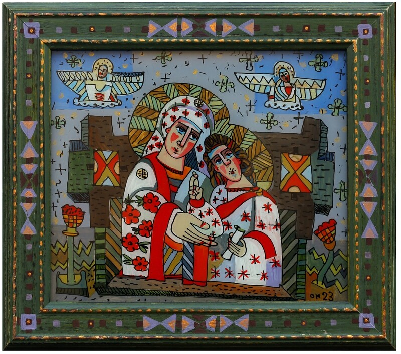 Oksana Andrushchenko &quot;Mother of God with Jesus&quot;