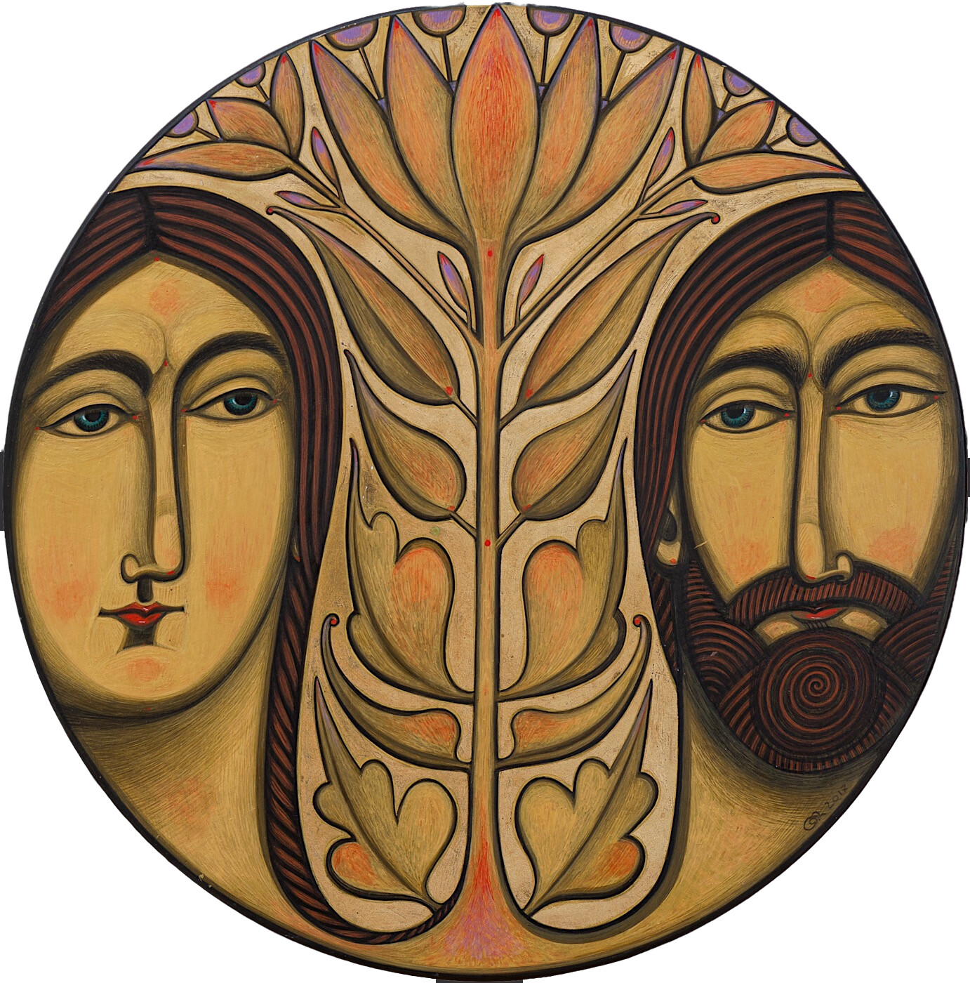 Olya Kravchenko &quot;Saints Joachim and Anne&quot;