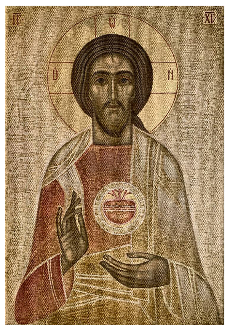 Nataliya Sydoruk &quot;Sacread Heart of Jesus&quot; Print on canvas