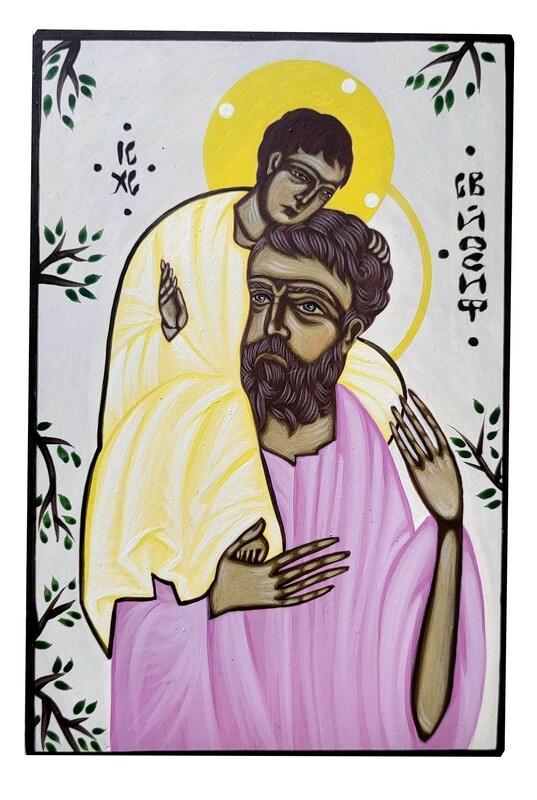 Iryna Solonynka &quot;Christ with Joseph&quot;