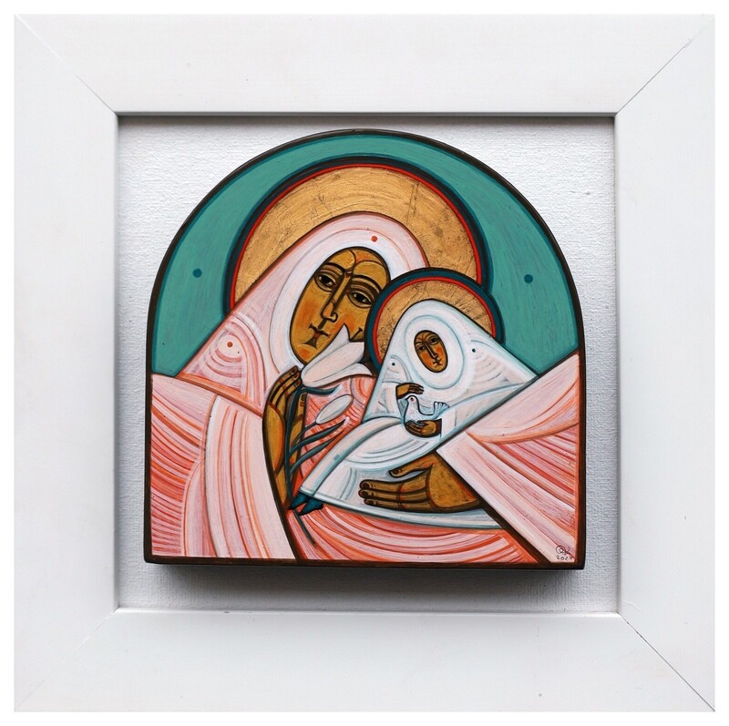 Olya Kravchenko &quot;Mother of God with Child&quot;