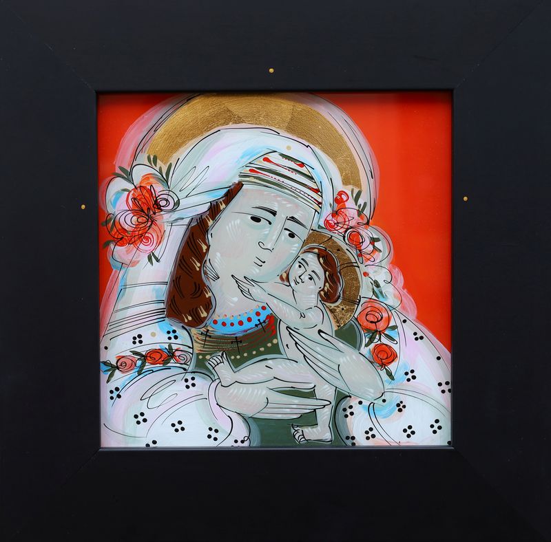 Uliana Krekhovets` &quot;Madonna with a Child&quot;