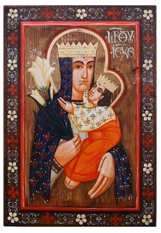 Ivan Dashko &quot;Madonna the Unfading Flower&quot;