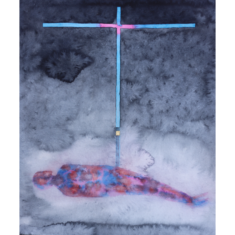 Danylo Movchan "The body under the cross"