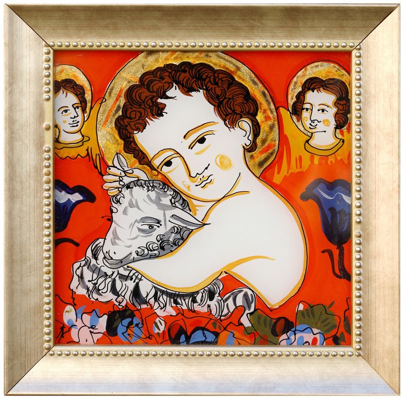 Ivan Dashko &quot;Jesus Christ and John the Baptist&quot;