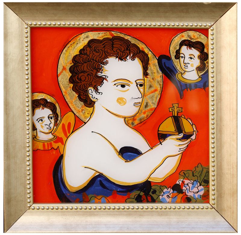 Ivan Dashko &quot;Jesus Christ and John the Baptist&quot;
