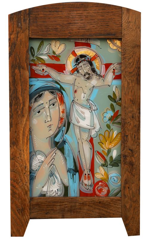 Uliana Krekhovets &quot;Madonna at the Crucifixion&quot;