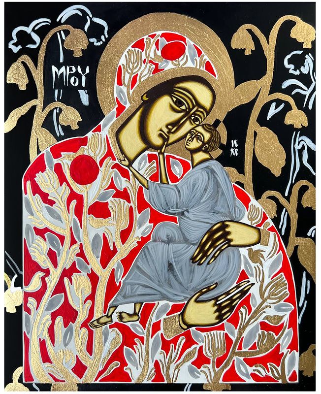 Iryna Solonynka &quot;Mother of God of Tenderness&quot;