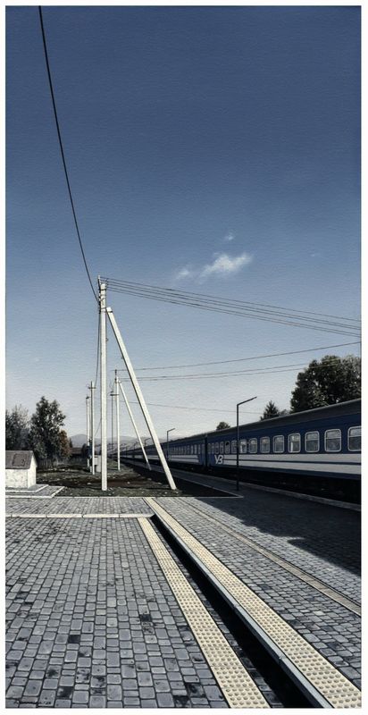 Yulia Dolynska &quot;Ukrainian Railways. Yasinia&quot;
