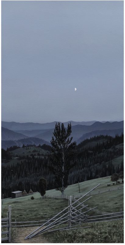 Yulia Dolynska &quot;The Poplar. Verkhovyna&quot;