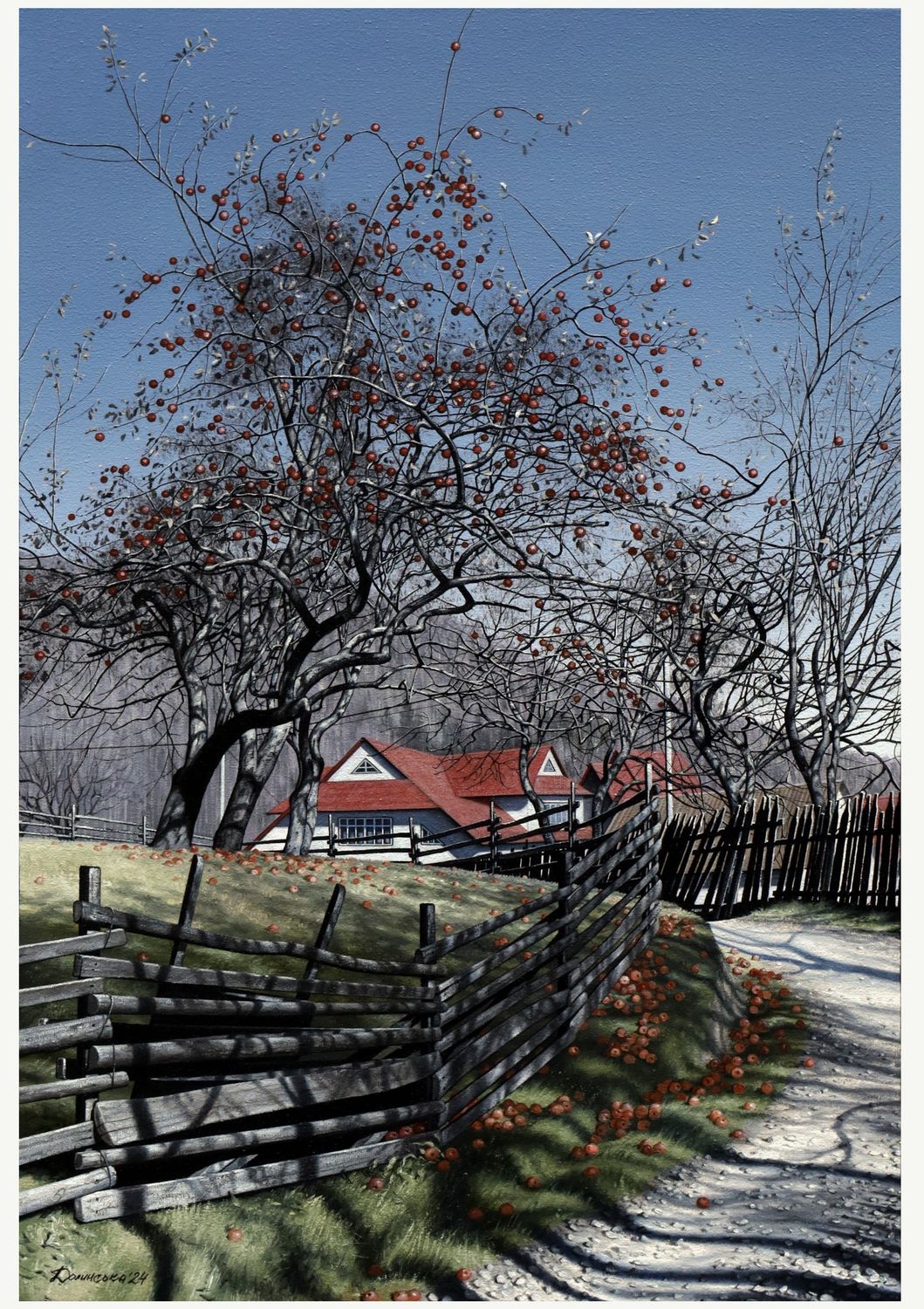 Yulia Dolynska &quot;The Apples. Yaremche&quot;