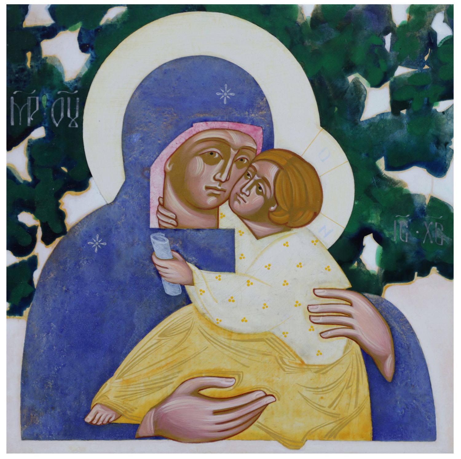 Kateryna Dmyterko &quot;Madonna with Jesus&quot;