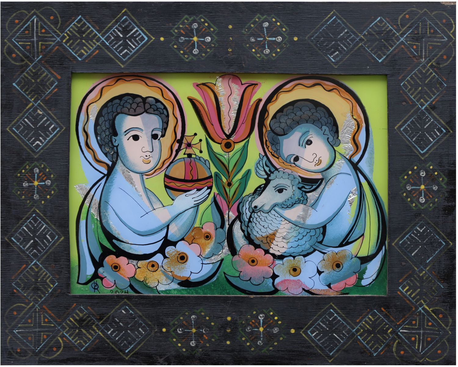 Oksana Romaniv-Triska &quot;Jesus Christ and John the Baptist. Children&quot;