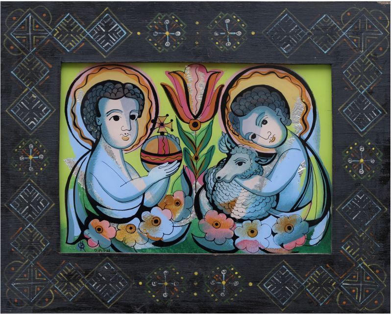 Oksana Romaniv-Triska &quot;Jesus Christ and John the Baptist. Children&quot;