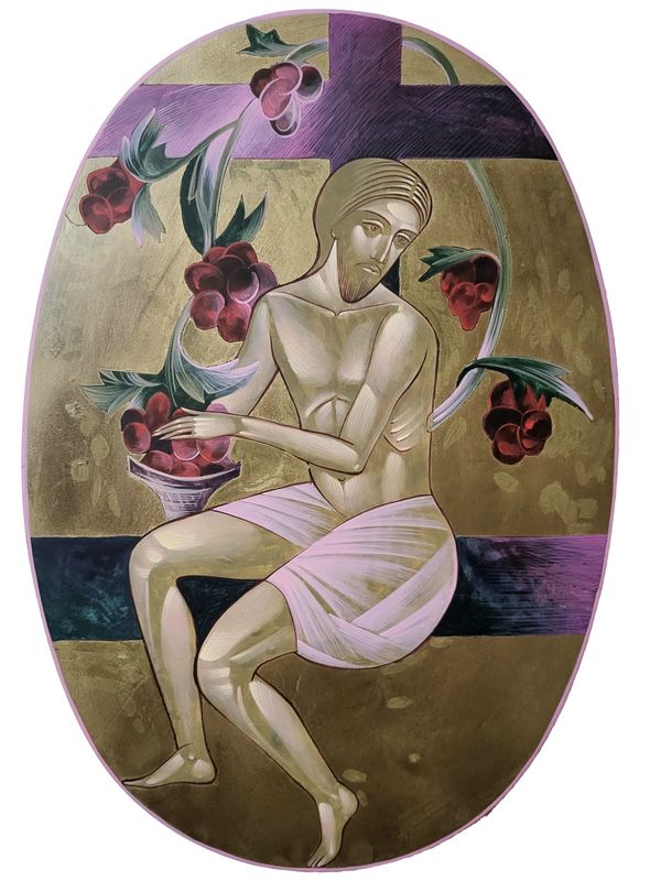 Kateryna Shadrina &quot;Christ the Grapevine&quot;