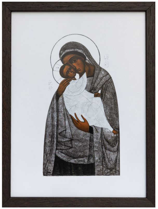 Alina Hrubets &quot;The Eleusa&quot; Print on paper