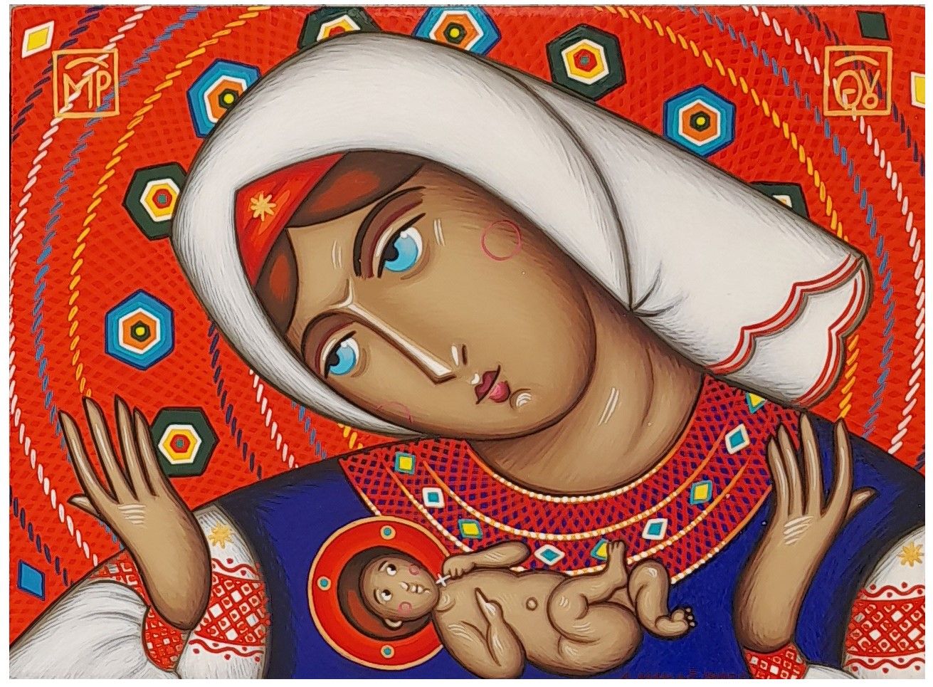 Anna Makać &quot;Lemko Mother of God&quot;
