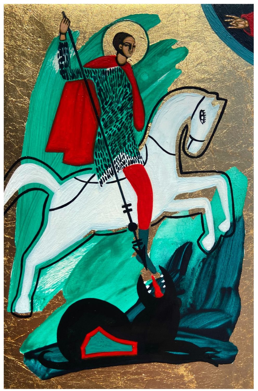 Iryna Solonynka &quot;Saint George the Dragon Slayer&quot;