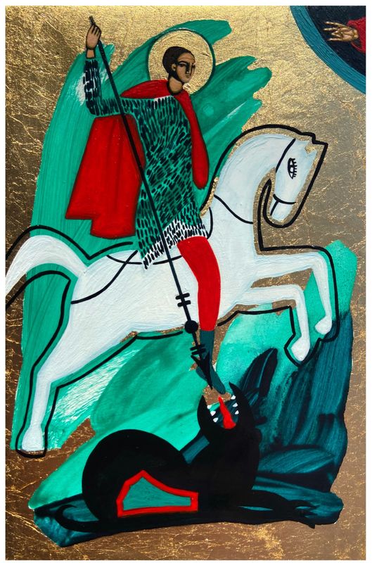 Iryna Solonynka &quot;Saint George the Dragon Slayer&quot;