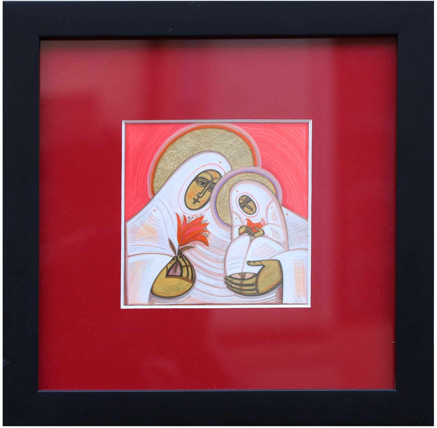 Olya Kravchenko &quot;Madonna with a Child&quot;