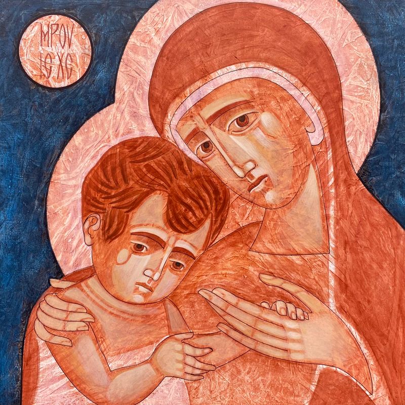 Borys Sheremeta &quot;Madonna with a Child&quot;