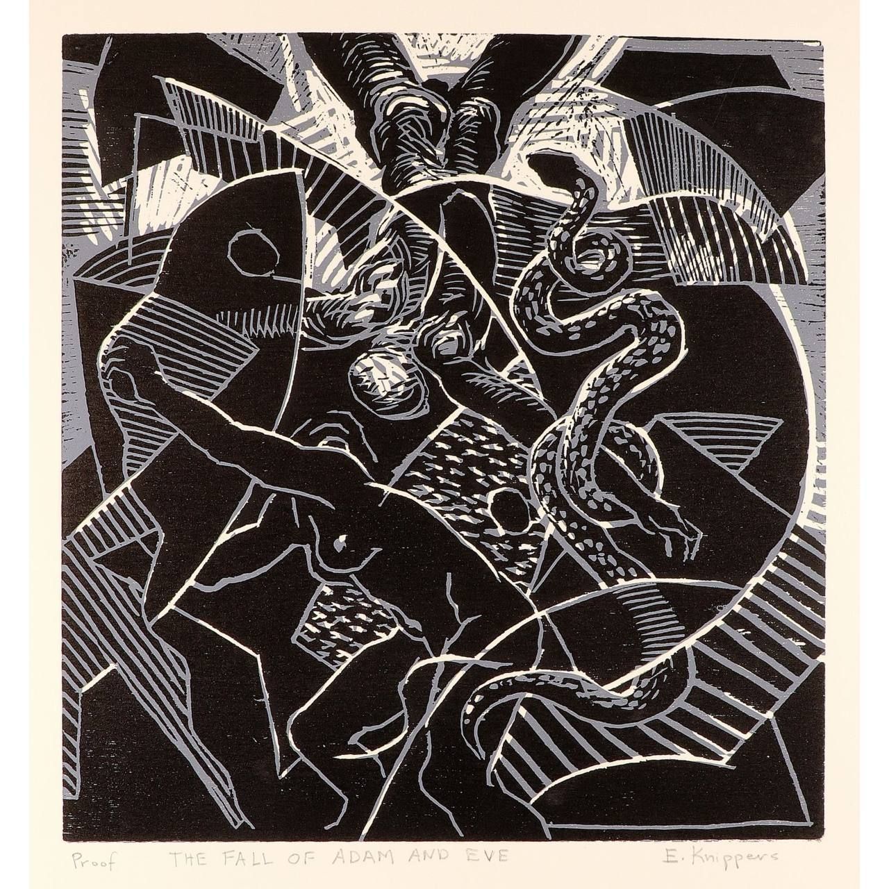 Edward Knippers &quot;The Fall of Adam and Eve&quot;