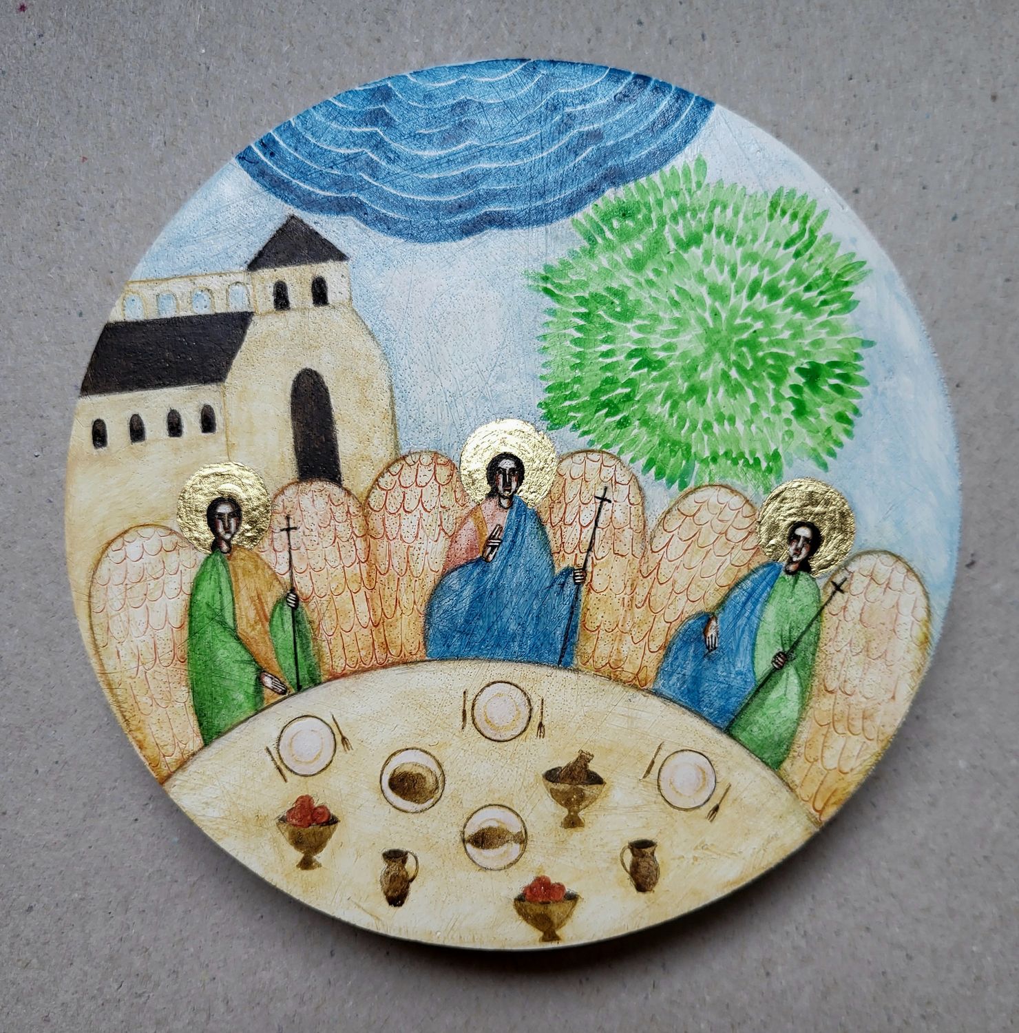 Natalya Rusetska &quot;Old Testament Trinity&quot;