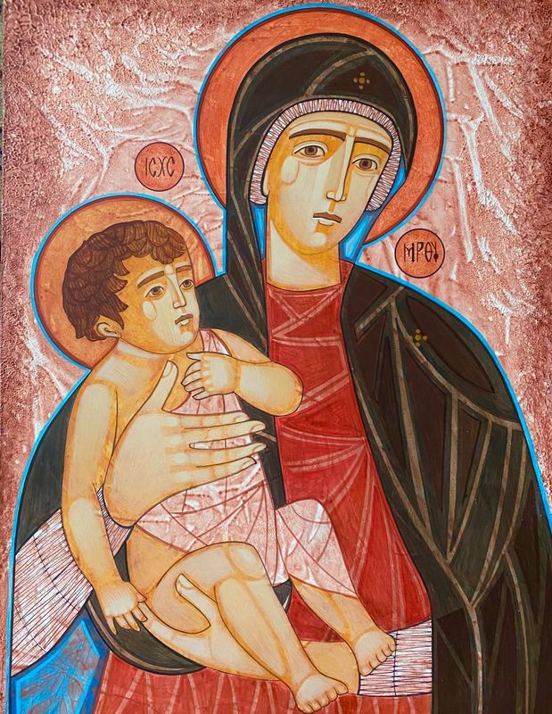 Borys Sheremeta &quot;Madonna with a Child&quot;