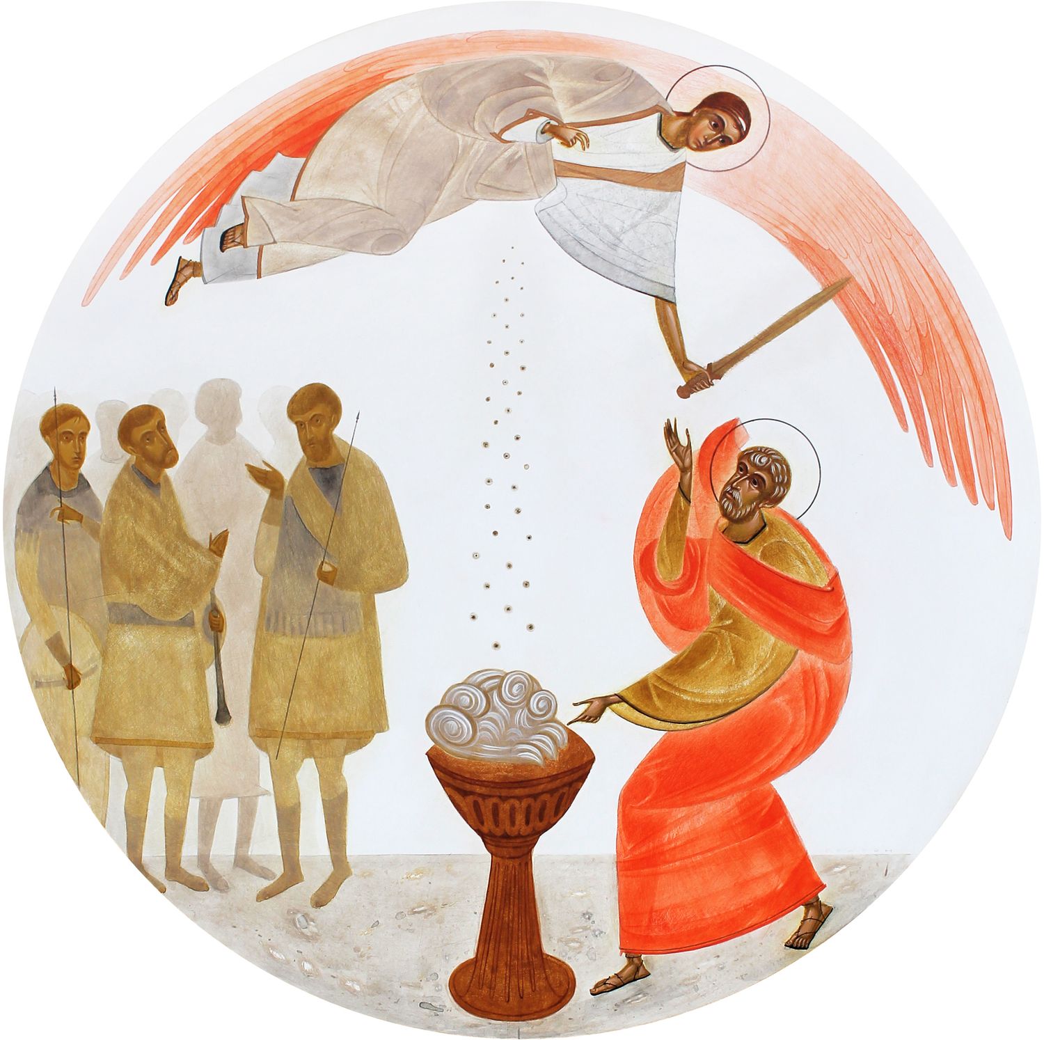 Alina Hrubets &quot;The Archangel Michael Appears to Gideon&quot;