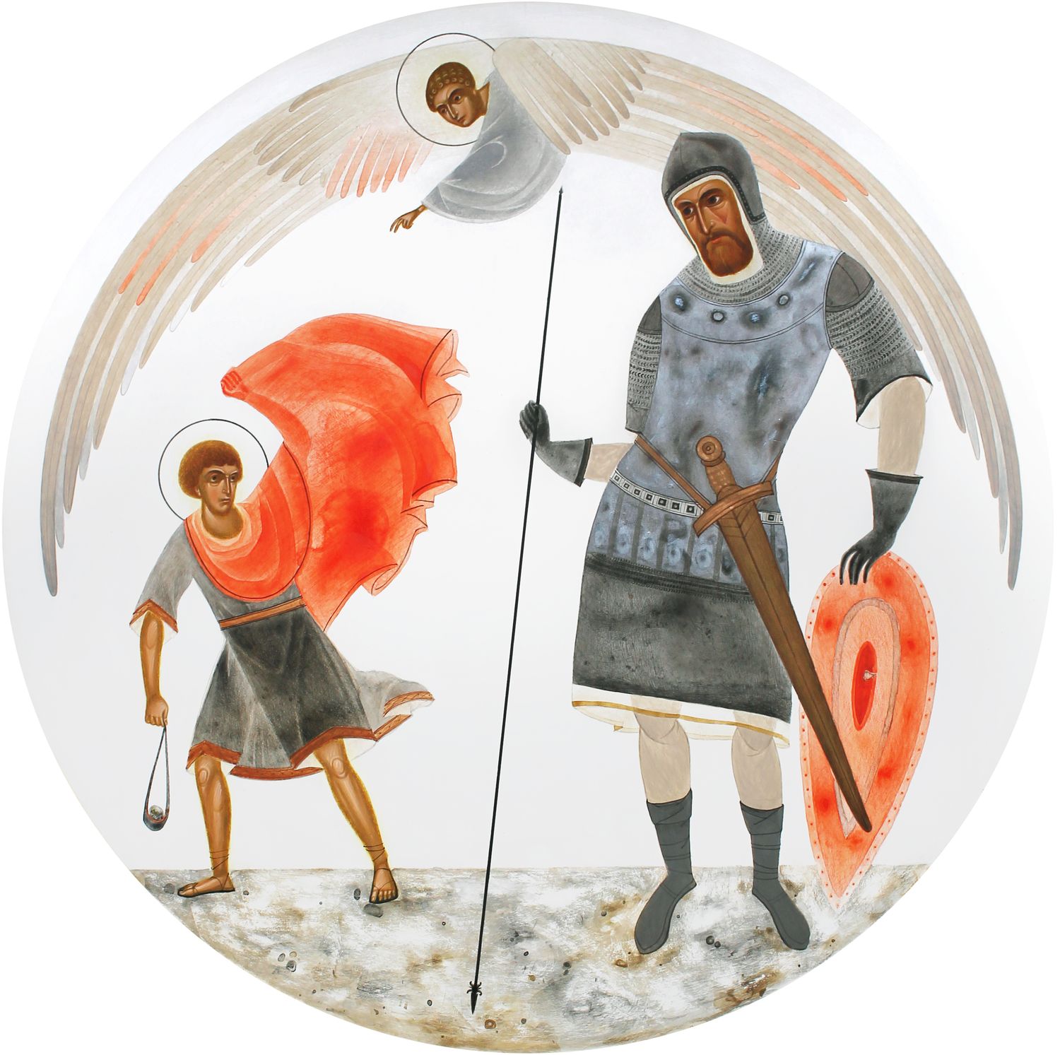 Alina Hrubets &quot;David and Goliath&quot;