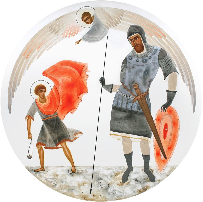 Alina Hrubets &quot;David and Goliath&quot;