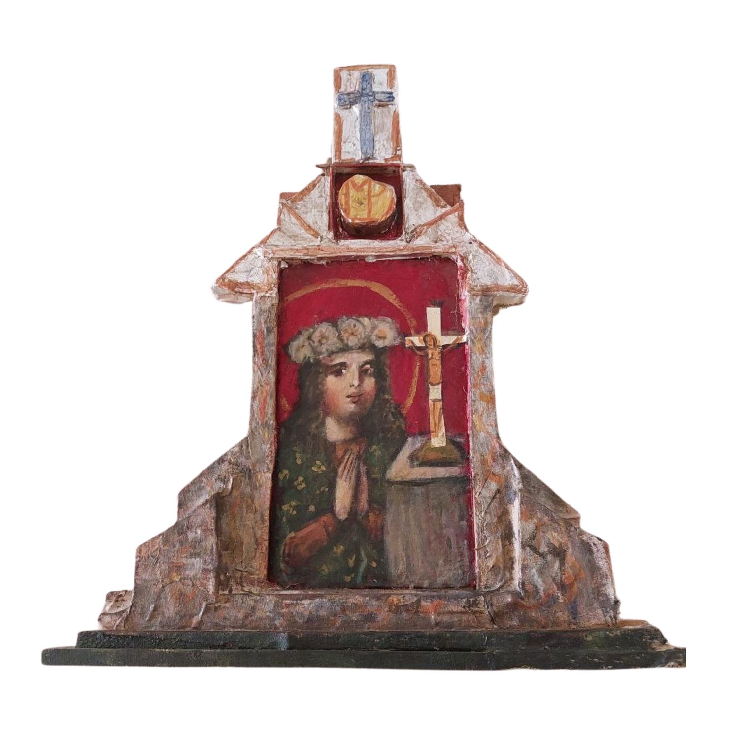 Lev Skop &quot;The Mother of God in Prayer before Christ&quot;