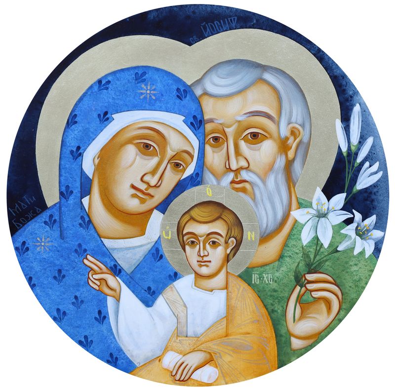 Kateryna Dmyterko &quot;The Holy Family&quot;