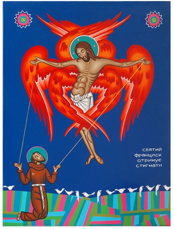 Anna Makać "The Stigmata of Saint Francis"